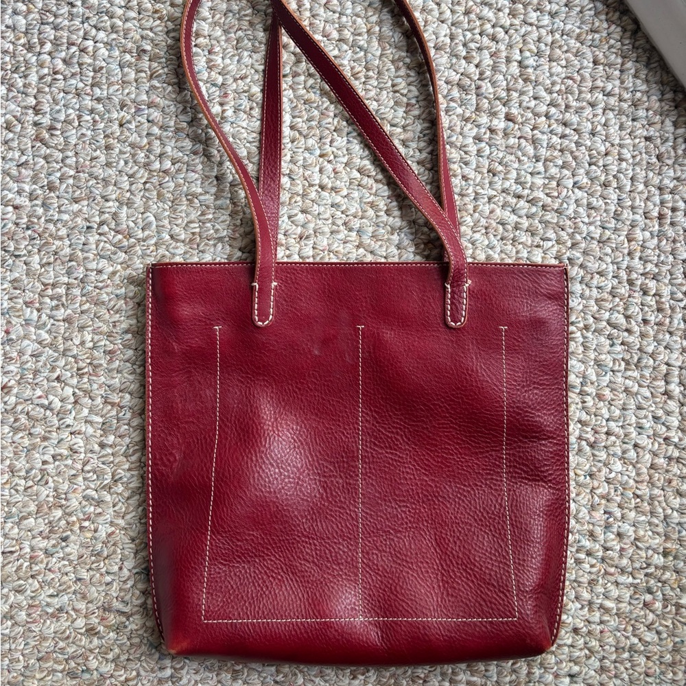 Ellington Red Leather Interior Bag - Picture 3 of 6